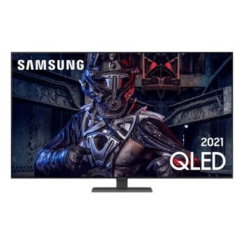 Smart Tv 4K 50" Samsung Qled Qn50q80aagxzd Preta