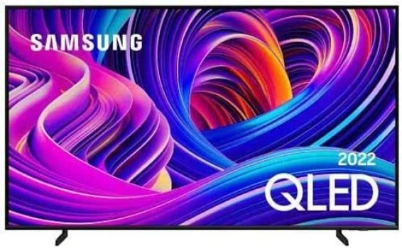 Smart TV QLED 65" 4K UHD 65Q60B Samsung com Modo Game, HDR, Wifi, Bluetooth, HDMI, USB, Som em Movimento, Tela sem limites, Design slim, Visual livre de cabos, Alexa built in e Google Assistente