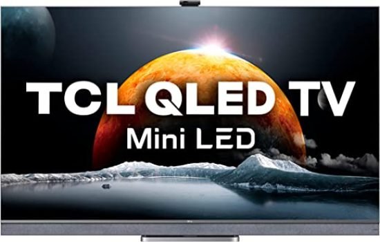 TCL QLED TV 55” C825 4K UHD Google TV DOLBY VISION SOUNDBAR ONKYO INTEGRADO ATMOS, Grande