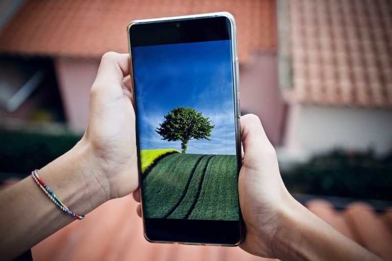 Como tirar print no celular da Samsung